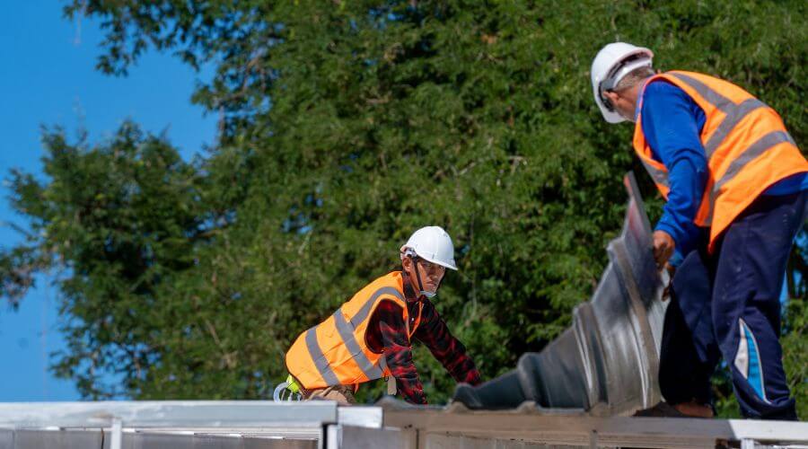 Professional new roof installation services in Mcleod, ND